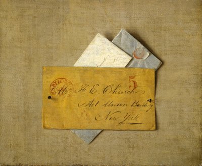 The Letter Revenge by Frederic Edwin Church